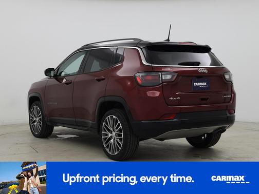 Red 2022 Jeep Compass Limited