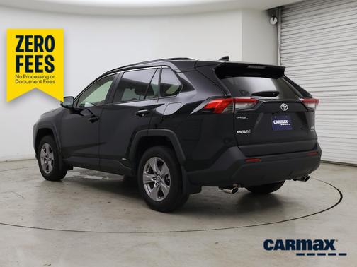 Black 2025 Toyota RAV4 Hybrid XLE