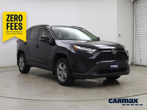 Black 2025 Toyota RAV4 Hybrid XLE