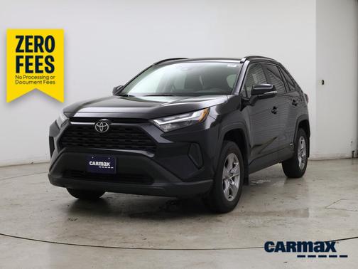 Black 2025 Toyota RAV4 Hybrid XLE