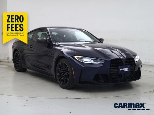 Blue 2024 BMW M4 Competition