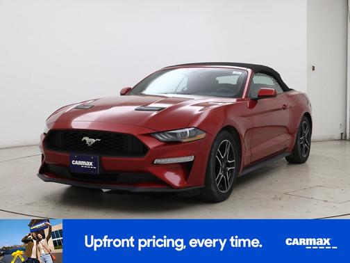 Red 2020 Ford Mustang Ecoboost