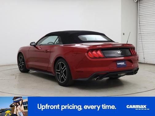 Red 2020 Ford Mustang Ecoboost