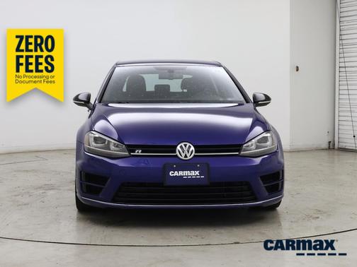 Blue 2015 Volkswagen Golf R