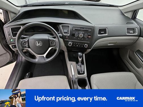 Gray 2014 Honda Civic LX