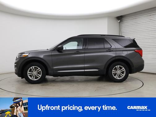 Gray 2020 Ford Explorer XLT
