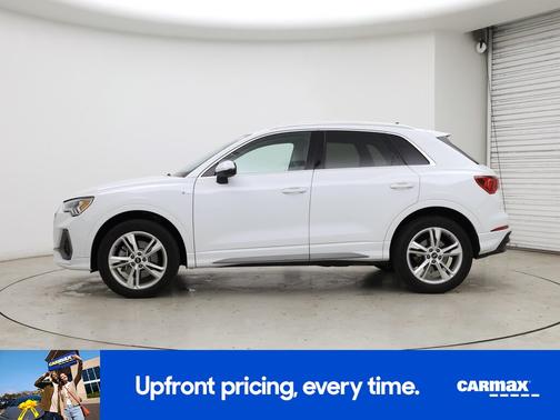 White 2024 Audi Q3 S-Line Premium