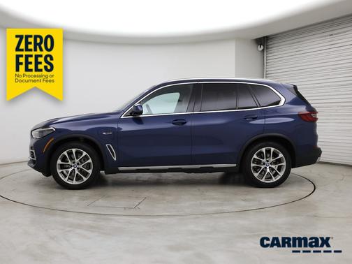 Blue 2022 BMW X5 PHEV XDrive45e