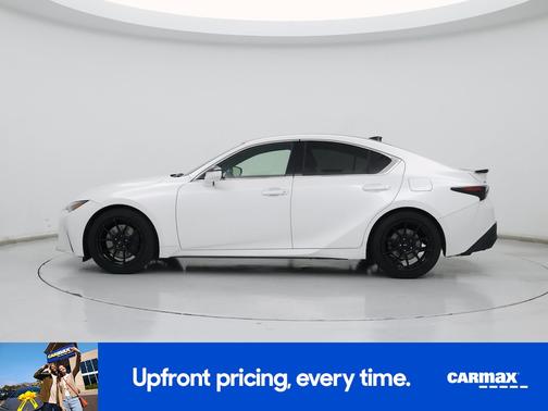 White 2021 Lexus IS 300