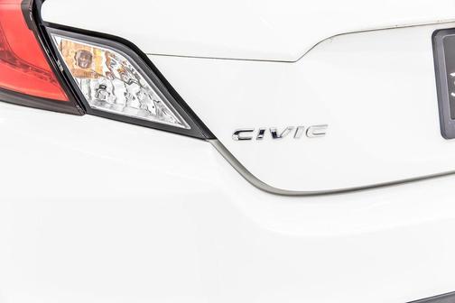Platinum White Pearl 2019 Honda Civic EX