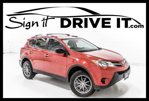 Barcelona Red Metallic 2013 Toyota RAV4 LE