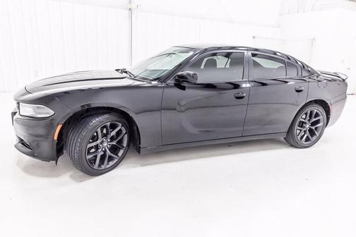 Pitch Black Clearcoat 2021 Dodge Charger SXT