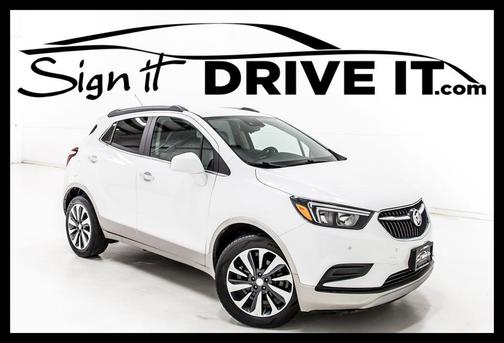 White Frost Tricoat 2021 Buick Encore Preferred
