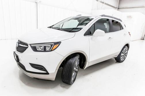 White Frost Tricoat 2021 Buick Encore Preferred