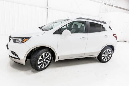 White Frost Tricoat 2021 Buick Encore Preferred
