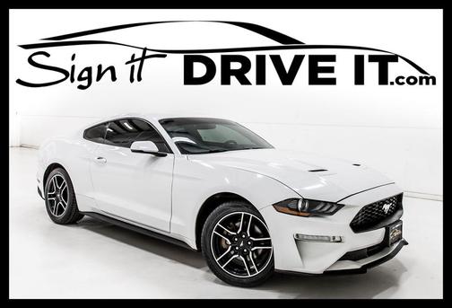 Oxford White 2020 Ford Mustang EcoBoost Premium