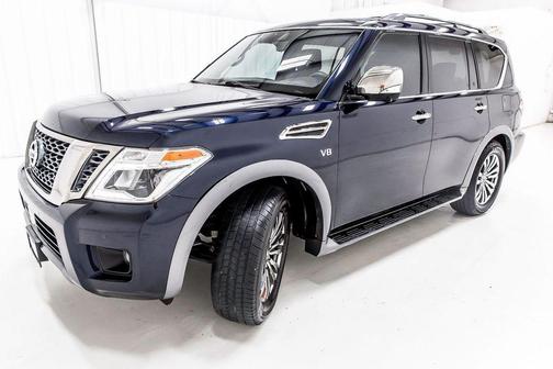 Dark Blue 2018 Nissan Armada Platinum