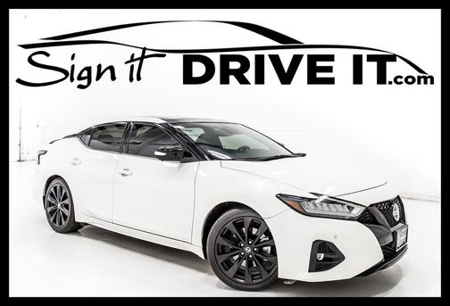 Pearl White Tricoat 2021 Nissan Maxima 3.5 SR