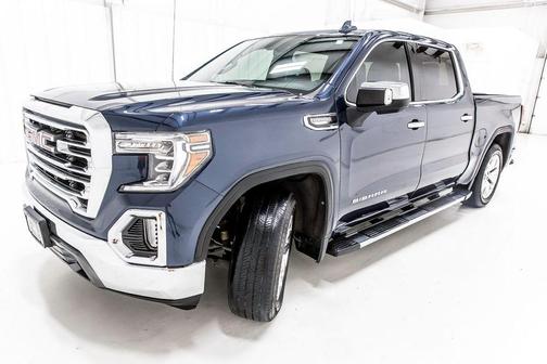 Pacific Blue Metallic 2020 GMC Sierra 1500 SLT
