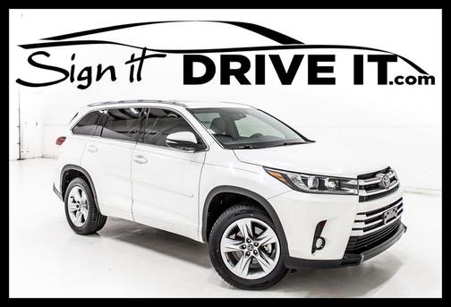 Blizzard Pearl 2017 Toyota Highlander Limited