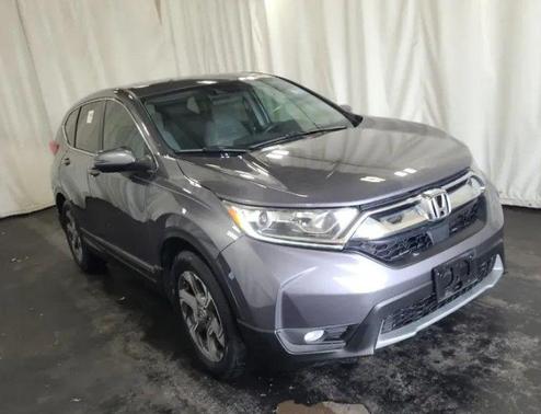 Gray 2019 Honda CR-V EX