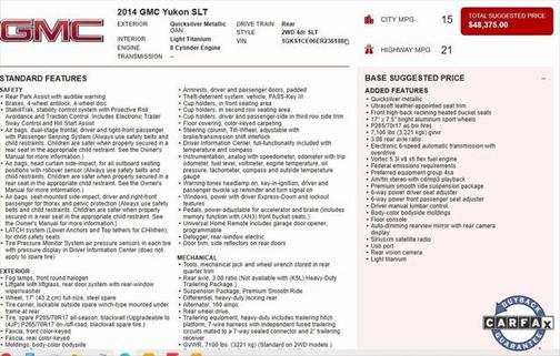 2014 GMC Yukon SLT