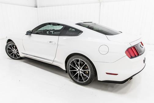 White Platinum Clearcoat Metallic 2017 Ford Mustang EcoBoost Premium