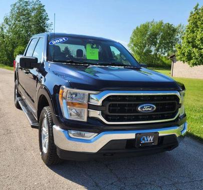 Blue 2021 Ford F-150 XLT