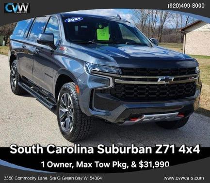 Gray 2021 Chevrolet Suburban Z71