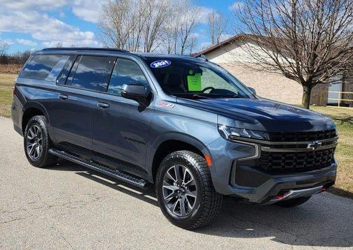 Gray 2021 Chevrolet Suburban Z71
