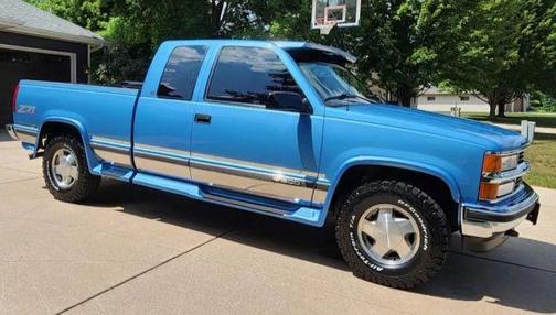 Blue 1997 Chevrolet 1500