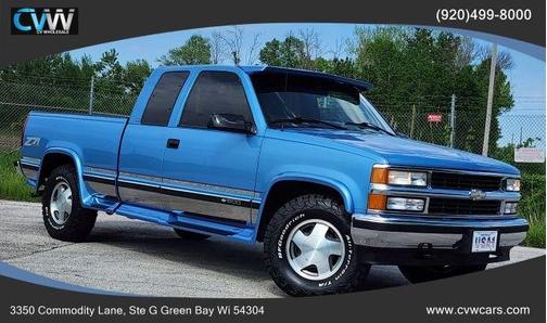 Blue 1997 Chevrolet 1500