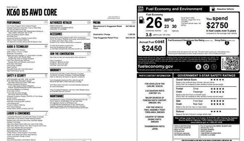 2025 Volvo XC60 B5 Core