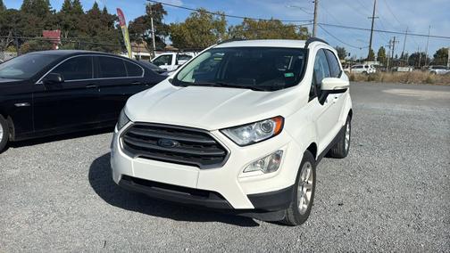 Diamond White 2018 Ford EcoSport SE FWD