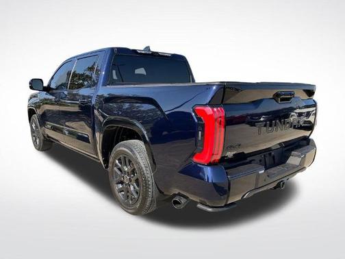 Blue 2024 Toyota Tundra PLATINUM