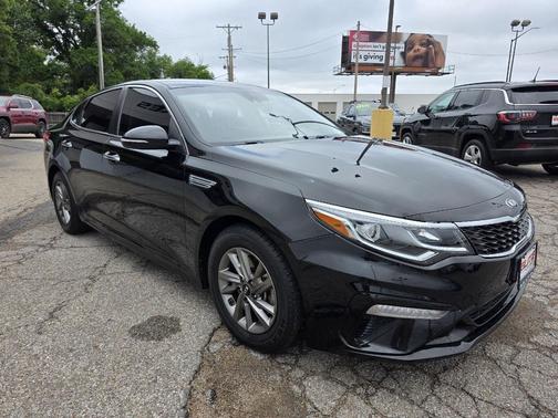 Ebony Black 2020 Kia Optima LX
