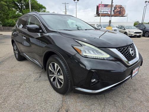 Magnetic Black Pearl 2021 Nissan Murano SV FWD