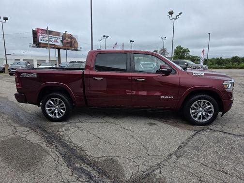 Delmonico Red Pearlcoat 2021 RAM 1500 Laramie
