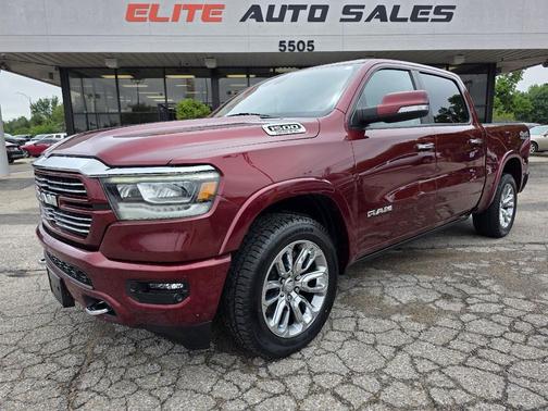 Delmonico Red Pearlcoat 2021 RAM 1500 Laramie