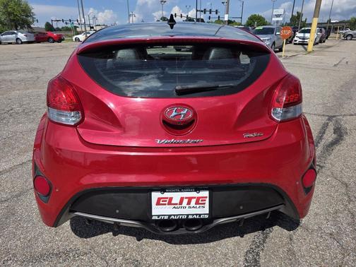 Boston Red Metallic 2015 Hyundai Veloster Turbo