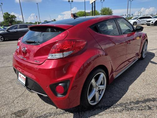 Boston Red Metallic 2015 Hyundai Veloster Turbo