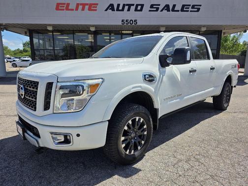 Pearl White 2019 Nissan Titan XD PRO-4X