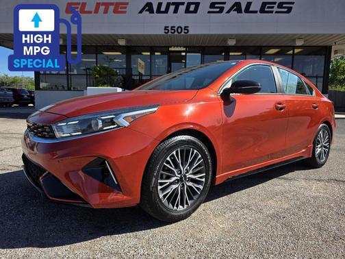 Fire Orange 2023 Kia Forte GT-Line