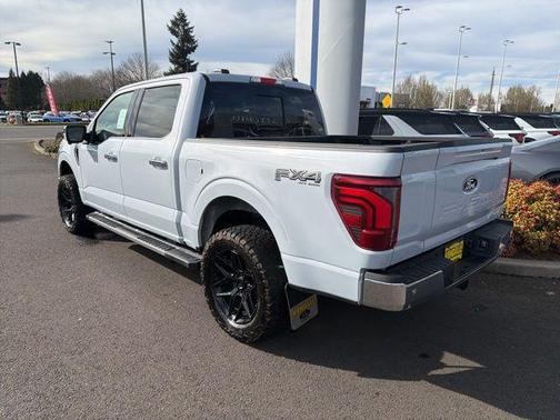 White 2025 Ford F-150 Lariat