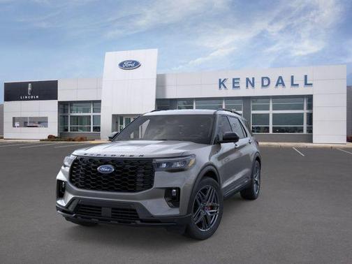 Gray 2026 Ford Explorer ST-Line