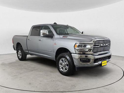 Billet Silver Metallic Clearcoat 2024 RAM 2500 Laramie Crew Cab 4x4 6'4' Box