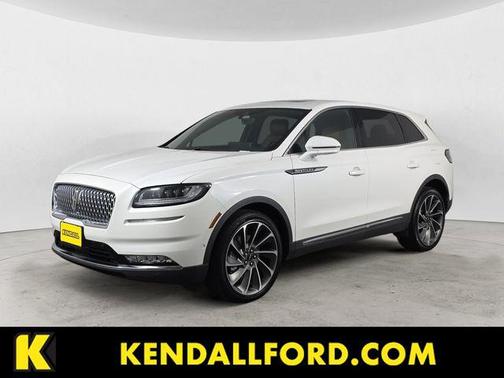 Pristine White Metallic Tri-Coat 2023 Lincoln Nautilus Reserve