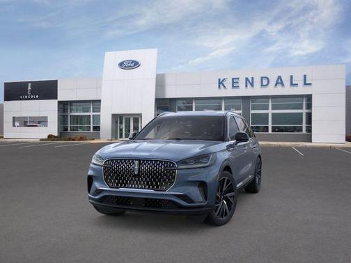 Whisper Blue Metallic Clearcoat 2026 Lincoln Aviator Reserve AWD