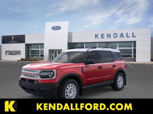 Ruby Red Metallic Tinted Clearcoat 2025 Ford Bronco Sport Heritage