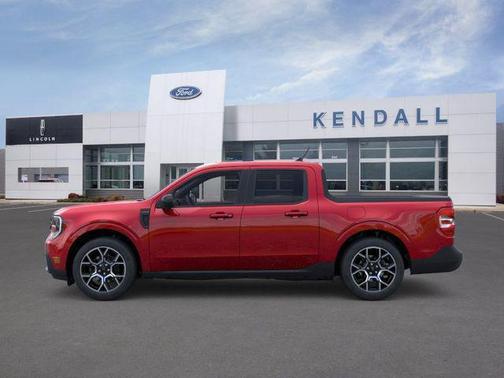 Ruby Red 2026 Ford Maverick Lariat